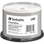 Verbatim DVD-R 4,7GB 16x, AZO, printable, spindle, 50ks (43734) – Zboží Živě