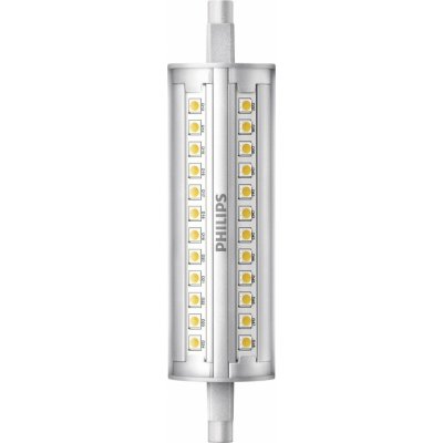 Philips LED žárovka 230 V, R7s, 14 W = 100 W, 118 mm, teplá bílá, A+ A++ E stmívatelná – Sleviste.cz