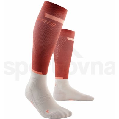 CEP Běžecké podkolenky 4.0 dámské II red/off white – Zboží Dáma
