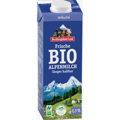 BGL Bio Čerstvé alpské plnotučné mléko 1 l