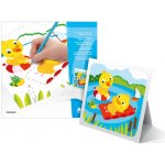 Omalovánky se stojánkem Louka 7 listů 18x18cm – Zboží Dáma