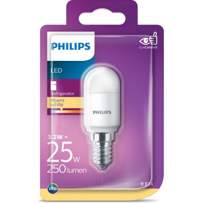 Philips 8718699771959 LED žárovka 1x3,2W E14 250lm 2700K teplá bílá, matná bílá, do lednice – Zbozi.Blesk.cz