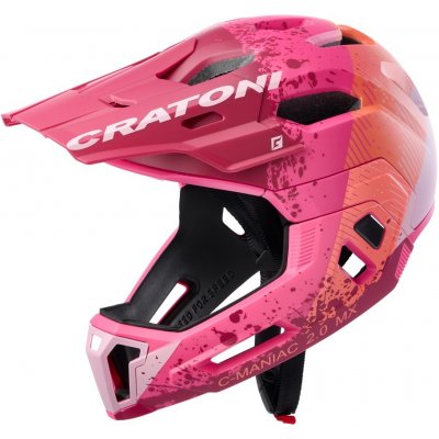 Cratoni C-Maniac 2.0 MX pink-orange matt 2024 – Zbozi.Blesk.cz