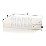 Filtr, vzduch v interiéru MANN-FILTER CU 20 006 – Hledejceny.cz