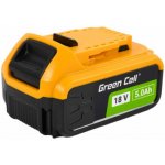 Baterie Green Cell PTDW18V5 Dewalt DCB180/DCB181/DCB182/DCB183/DCB184/DCB185/DCB187/DCB189/DCB200/DCB201/DCB203/DCB204/DCB205/DCB206 18V 5000mAh Li-ion - neoriginální – Zbozi.Blesk.cz