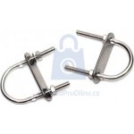 Třmen potrubní ETR s plechem, nerez A4 M5 x 60 - hobby balení, balení 1 ks – Zbozi.Blesk.cz