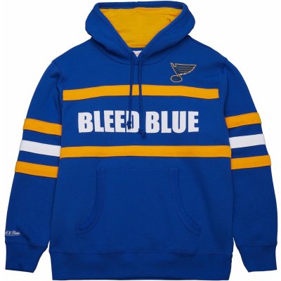 Mitchell & Ness mikina St. Louis Blues Head Coach Hoodie Current Logo – Hledejceny.cz