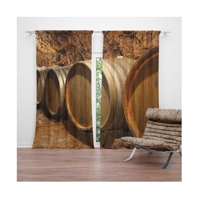 Sablio Závěs Sudy: 2ks 140x250cm – Hledejceny.cz