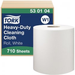 Tork Heavy-Duty W8 čistící utěrka bílá 1 karton 8 balení