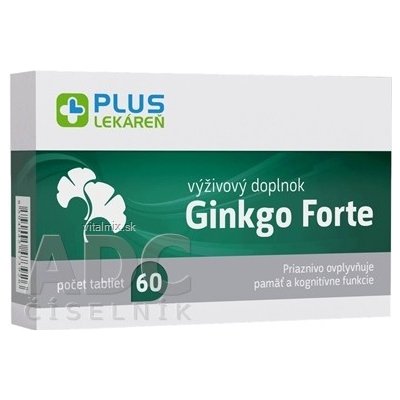 Plus Lékárna Ginkgo biloba 60 mg 60 kapslí