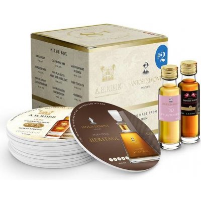 A.H. Riise Tasting Kit #2 Henriette 40,31% 0,18 l (kazeta) – Hledejceny.cz