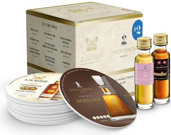 A.H. Riise Tasting Kit #2 Henriette 40,31% 0,18 l (kazeta)