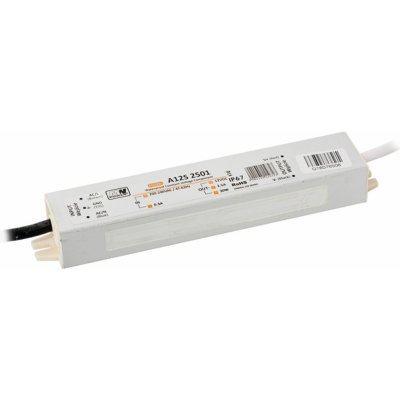 Voděodolný LED zdroj - 30W, 2,5A, 12V, IP67 (A12S2501) - Greenlux (GXLD153) – Zboží Mobilmania