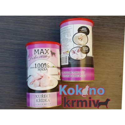 Max Deluxe Adult kuřecí křídla 1200 g – Sleviste.cz