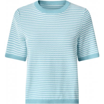 esmara Dámský ažurový svetr modrá – Zboží Dáma