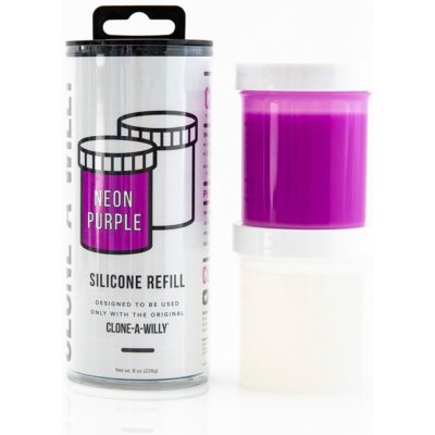 Clone A Willy Refill Neon Purple Silicone