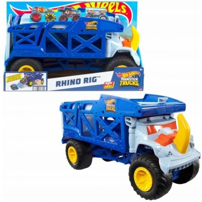 Mattel Hot Weels Monster trucks nosorožčí přeprava trucků HFB13 – Hledejceny.cz