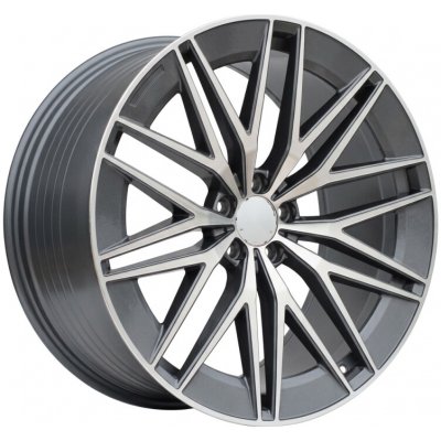 Racing Line FBX387 10x21 5x112 ET51 grey polished – Hledejceny.cz