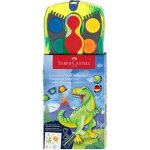 Faber Castell vodové barvy stavebnicové 12 barev dino – Hledejceny.cz