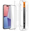 Tvrzené sklo pro mobilní telefony Spigen Glas tR EZ Fit FC tvrzené sklo pro iPhone 15 černé 2 ks 8809896752251