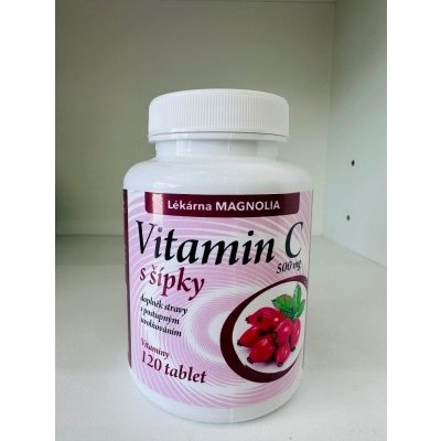 Lékárna Magnolia VITAMÍN C 500 mg 120 tablet – Hledejceny.cz