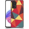 Pouzdro a kryt na mobilní telefon Samsung Pouzdro ACOVER Samsung Galaxy A53 5G s motivem Triangles