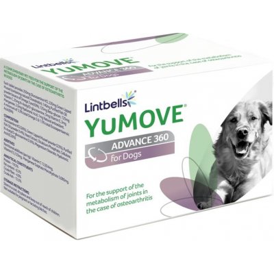 Lintbells YuMOVE Advance 360 pro psy 60 žvýkacích tablet – Hledejceny.cz