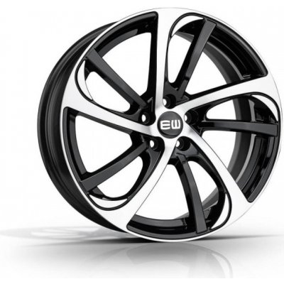 Elite Wheels EW03 STORM 8x18 5x108 ET42 black polished – Sleviste.cz
