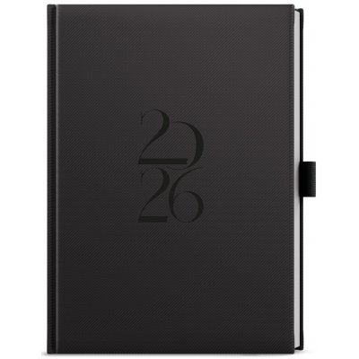 Baloušek David Deny A5 Denní 2026 černá – Zboží Dáma