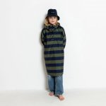 Vivi Mari dětský kabát do deště Bolt stripes navy/olive – Sleviste.cz
