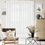 Dekorační voálová záclona s řasící páskou SAMANTA bílá 300x245 cm MyBestHome – Hledejceny.cz