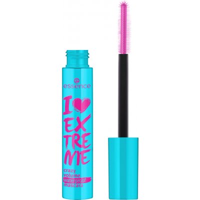 Essence I Love Extreme Crazy Volume Mascara Waterproof voděodolná řasenka Black 12 ml – Hledejceny.cz