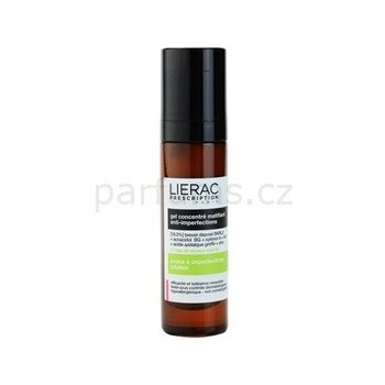 Lierac Prescription zmatňující koncentrovaný gel pro problematickou pleť akné Anti-blemish Mattifying Concentrated Gel 50 ml