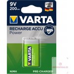 Varta Power 9V 200 mAh 1ks 56722101401 – Zboží Živě