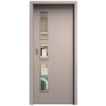 Sapeli Elegant Komfort M33 posuvné taupe 90 x 197 cm Čiré sklo – Hledejceny.cz