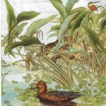 Ubrousek 33x33cm Divoké kachny – Sleviste.cz