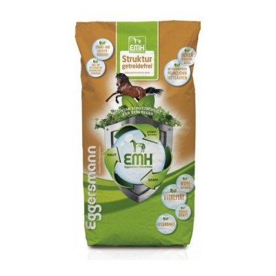 Eggersmann EMH Struktur Müsli pro koně bez obilovin 20 kg – Zbozi.Blesk.cz
