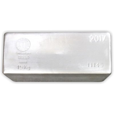 Argor-Heraeus stříbrný slitek 15000 g – Zbozi.Blesk.cz