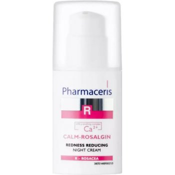 Pharmaceris R-Rosacea Calm-Rosalgin zklidňující noční krém pro citlivou pleť se sklonem ke zčervenání With soothing complex Ca 30 ml