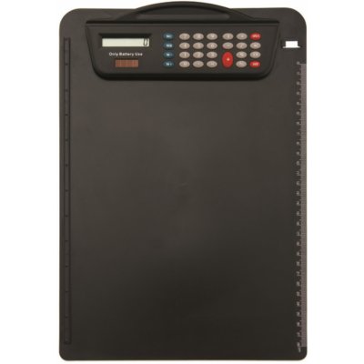 Maul A4 psací podložka s kalkulačkou černá – Sleviste.cz