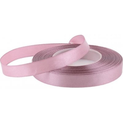 Stuha saténová 12mm/32m carmine pink (karmínově růžová) – Zboží Mobilmania