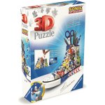 RAVENSBURGER 3D puzzle Kecka Ježek Sonic 112 ks – Sleviste.cz