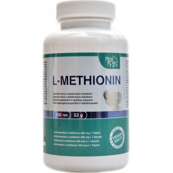 NutriStar Methionin 400 100 kapslí