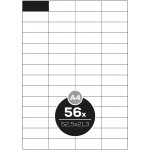 PRINT Etikety PRINT A4 100 ks 525 x 213 56 etiket bílé 444779 – Zboží Dáma