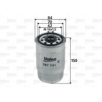 587741 VALEO Palivový filtr | Zboží Auto