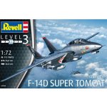 Revell Model Kit Plastic plane 03960 F 14D Super Tomcat 1:72 – Zboží Dáma Revell Model Kit Plastic plane 03960 F 14D Super Tomcat 1:72 – Zboží Dáma