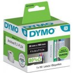 Dymo 190mm x 38mm, bílé, 110 etiket, S0722470 – Zboží Dáma
