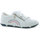 Rieker Dámské kožené polobotky 42424-80 bílá weiss – Zboží Mobilmania