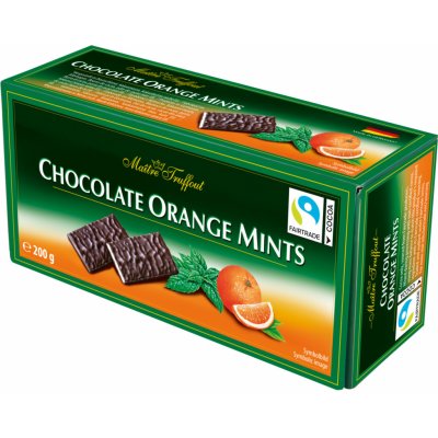 Maitre Truffout Chocolate Orange Mints 200 g – Zboží Mobilmania