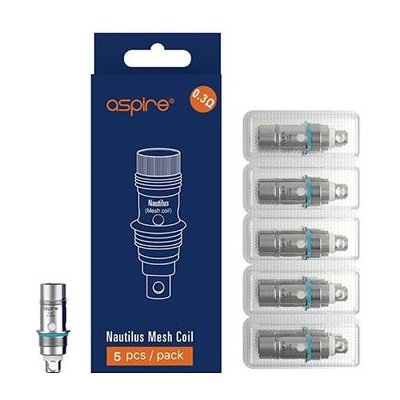 Aspire Nautilus Mesh 0,3ohm – Sleviste.cz